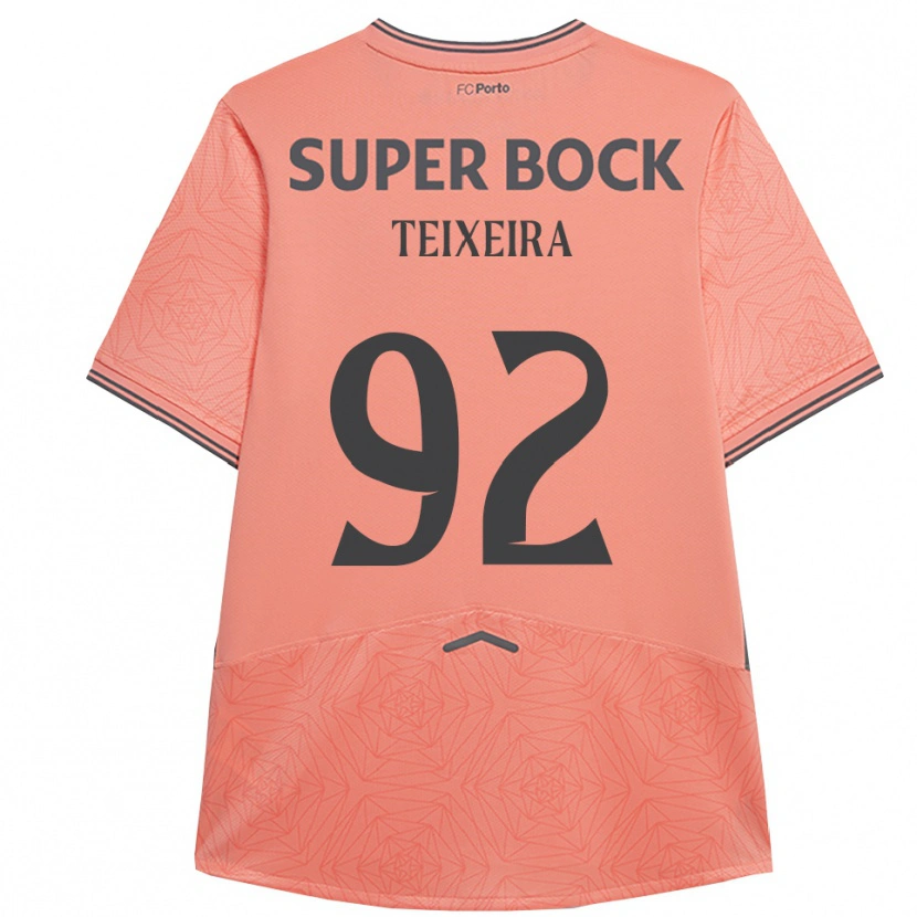 Danxen Femme Maillot João Teixeira #92 Rose Marine Tenues Extérieur 2025/26 T-Shirt