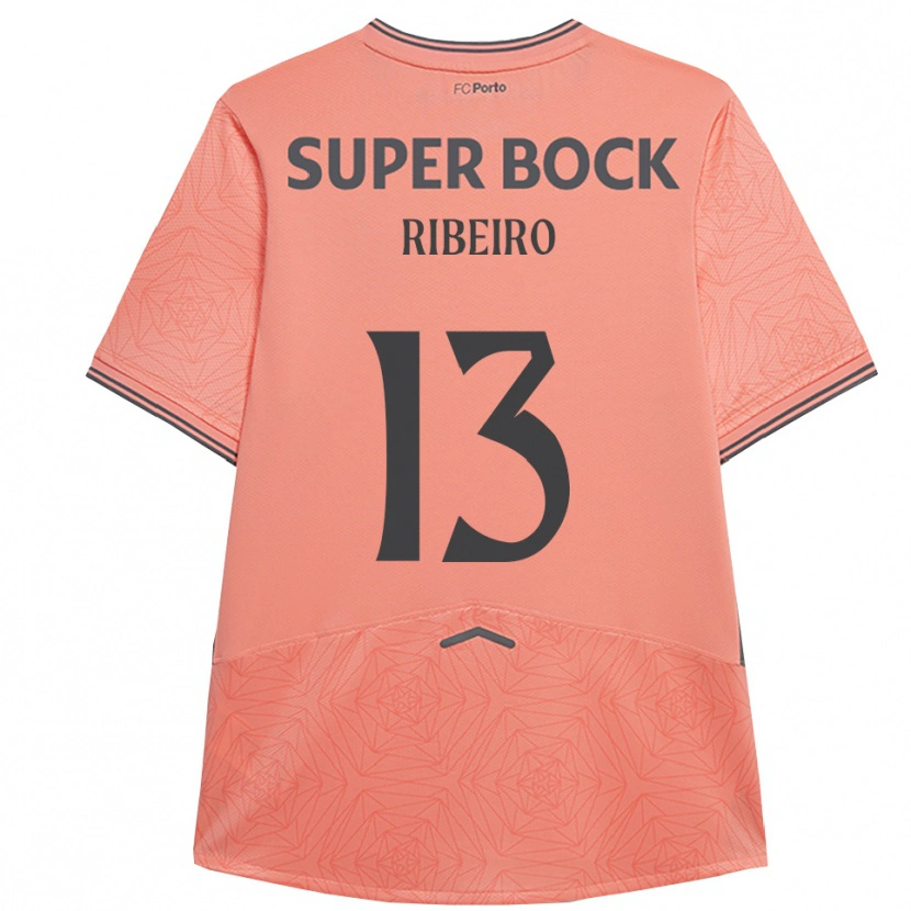 Danxen Femme Maillot Salvador Ribeiro #13 Rose Marine Tenues Extérieur 2025/26 T-Shirt