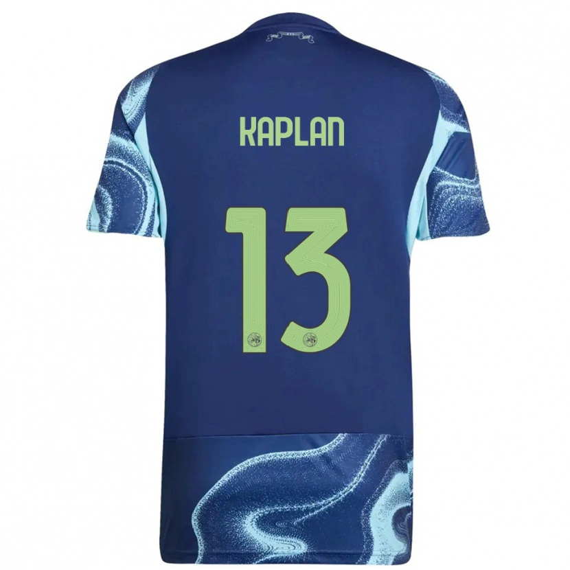 Danxen Femme Maillot Ahmetcan Kaplan #13 Marine Bleu Ciel Tenues Extérieur 2025/26 T-Shirt