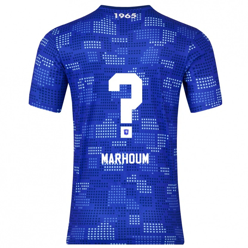 Danxen Femme Maillot Yaid Marhoum #0 Bleu Bleu Ciel Tenues Extérieur 2025/26 T-Shirt
