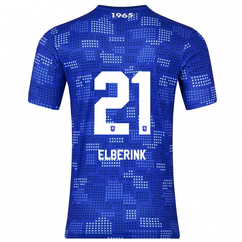 Danxen Femme Maillot Eva Oude Elberink #21 Bleu Bleu Ciel Tenues Extérieur 2025/26 T-Shirt