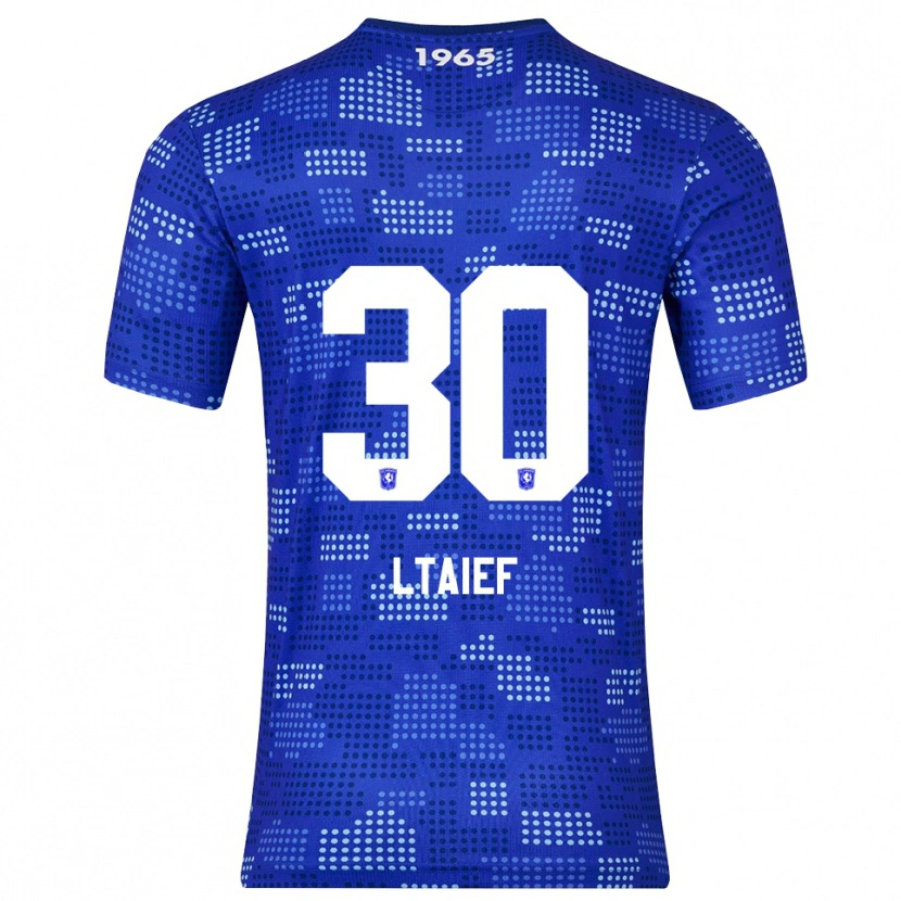 Danxen Femme Maillot Sayfallah Ltaief #30 Bleu Bleu Ciel Tenues Extérieur 2025/26 T-Shirt
