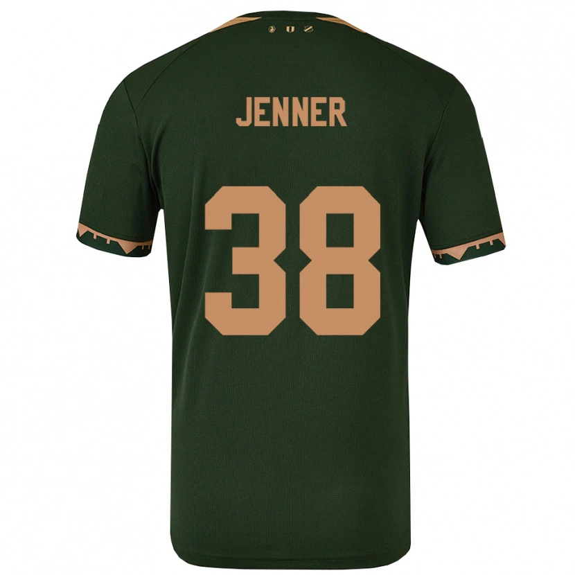 Danxen Femme Maillot Ivar Jenner #38 Vert Or Tenues Extérieur 2025/26 T-Shirt