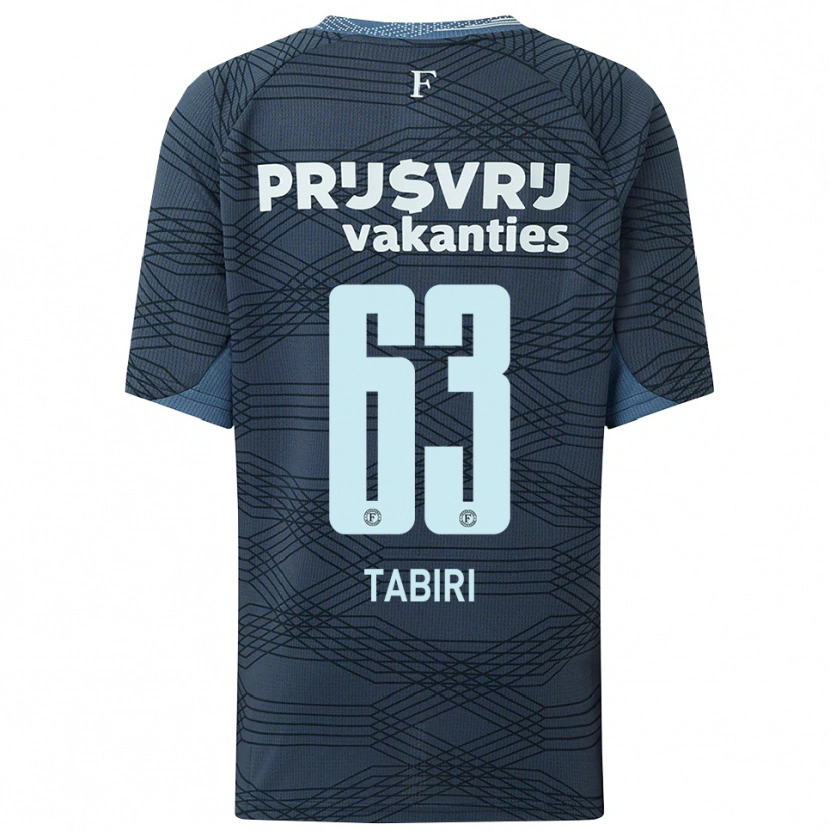 Danxen Femme Maillot Kwame Tabiri #63 Noir Gris Tenues Extérieur 2025/26 T-Shirt