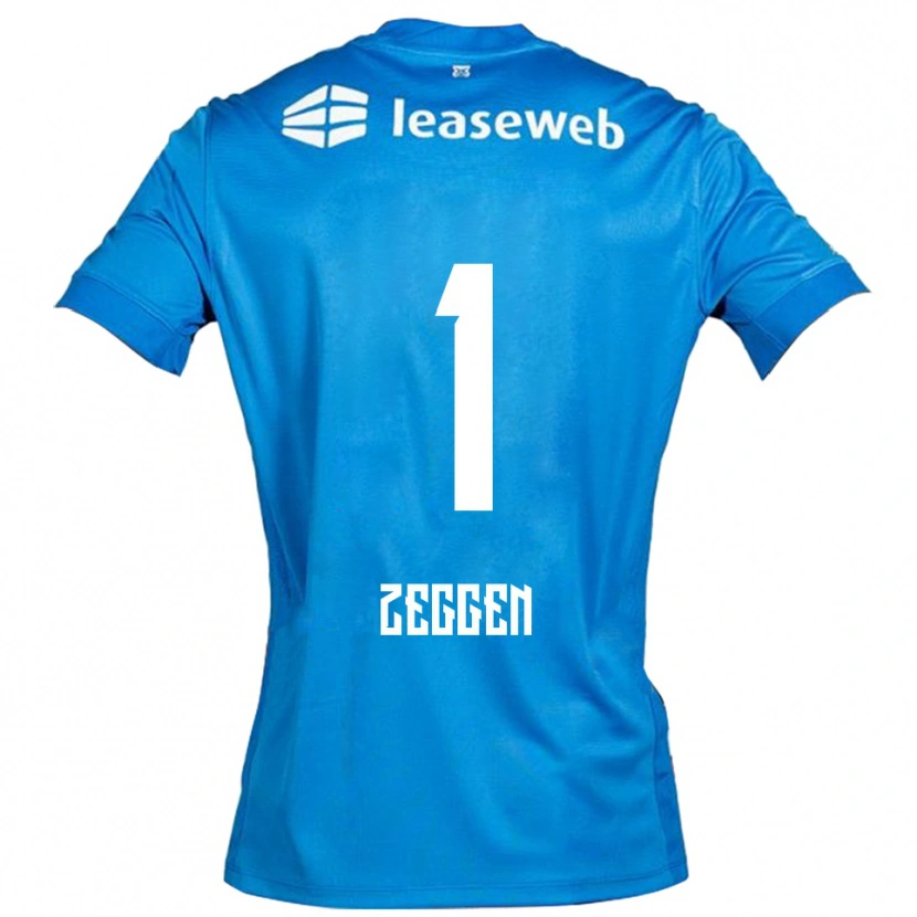 Danxen Femme Maillot Kiyani Zeggen #1 Bleu Blanc Tenues Extérieur 2025/26 T-Shirt