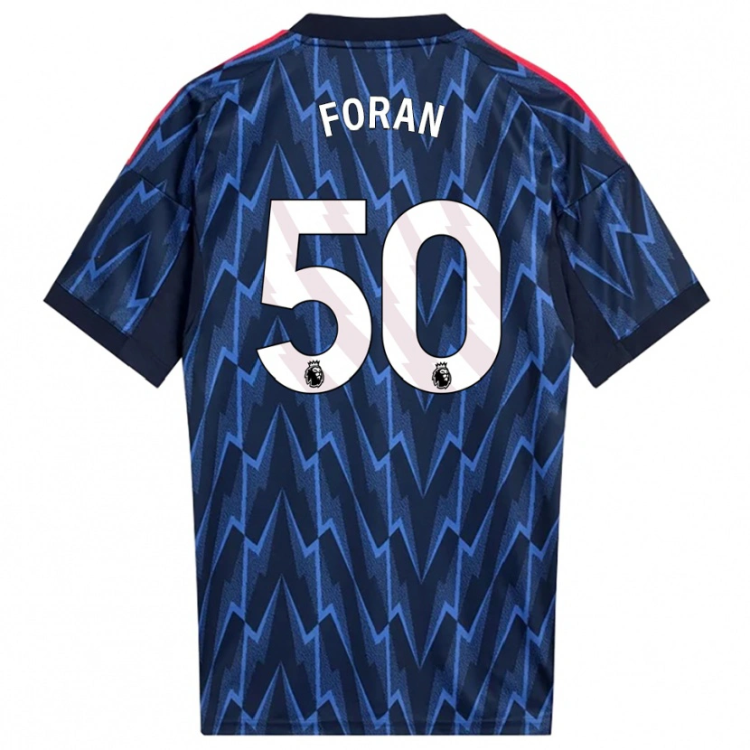 Danxen Femme Maillot Taylor Foran #50 Marine Rouge Tenues Extérieur 2025/26 T-Shirt