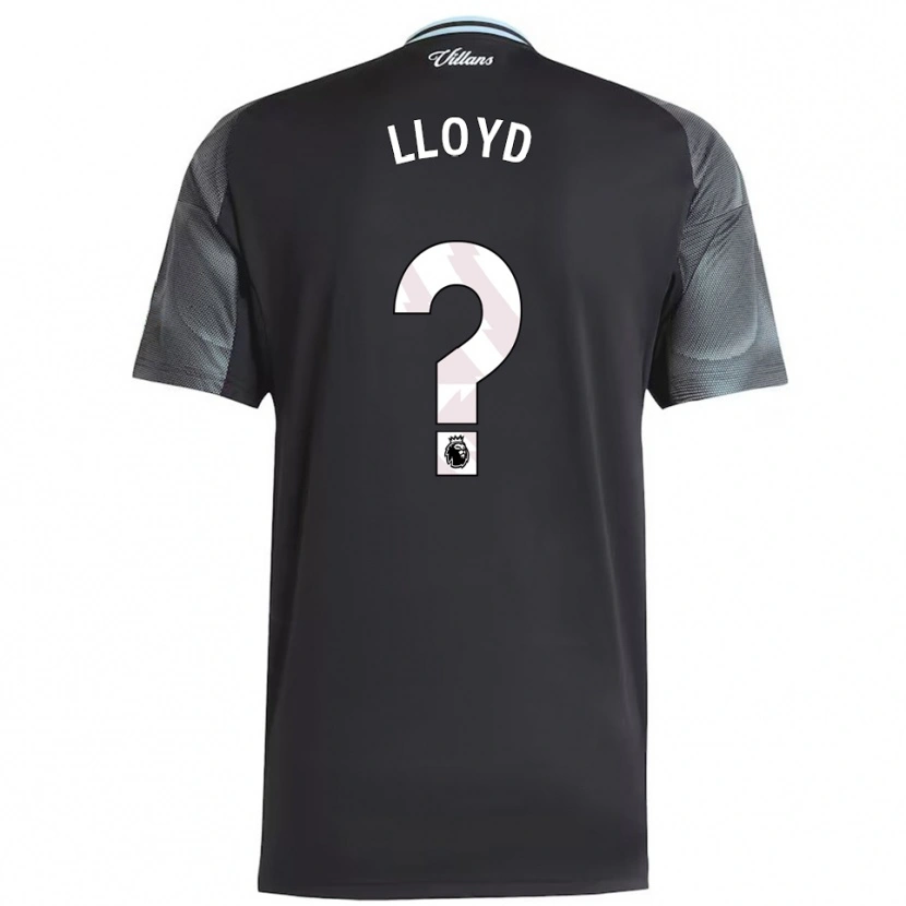 Danxen Femme Maillot Olly Lloyd #0 Noir Bleu Ciel Tenues Extérieur 2025/26 T-Shirt