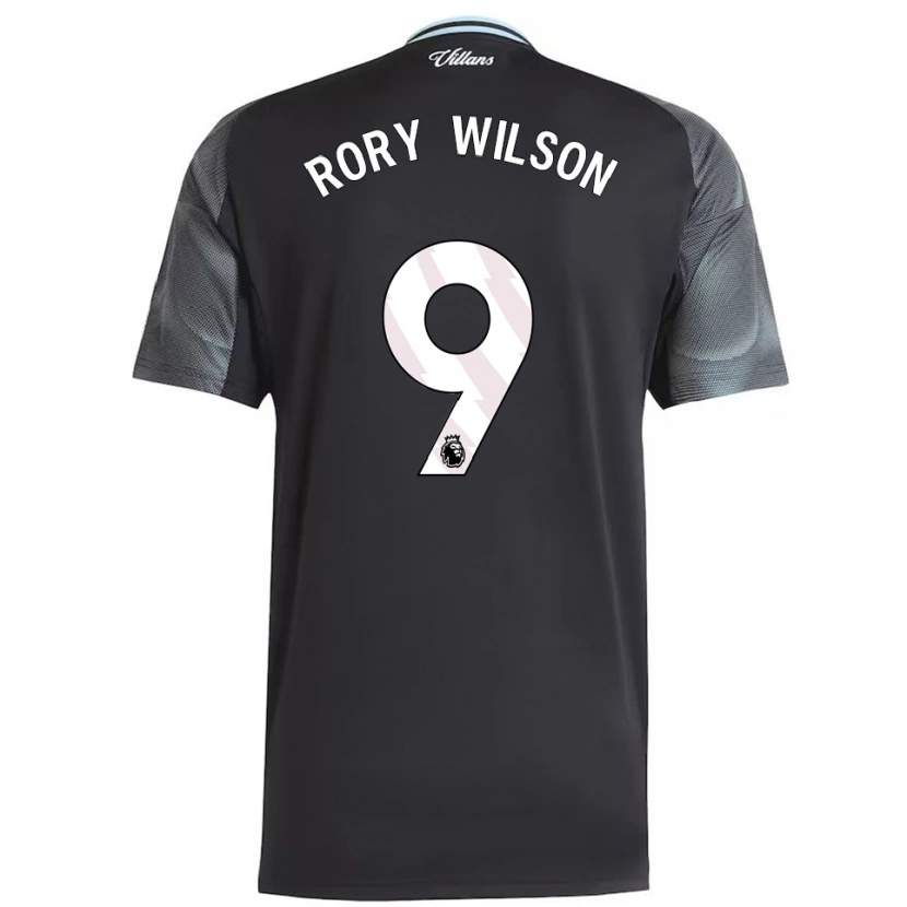 Danxen Femme Maillot Rory Wilson #9 Noir Bleu Ciel Tenues Extérieur 2025/26 T-Shirt