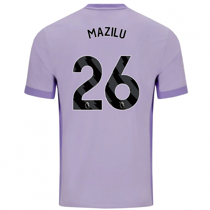Danxen Femme Maillot Adrian Mazilu #26 Taro Violet Blanc Tenues Extérieur 2025/26 T-Shirt