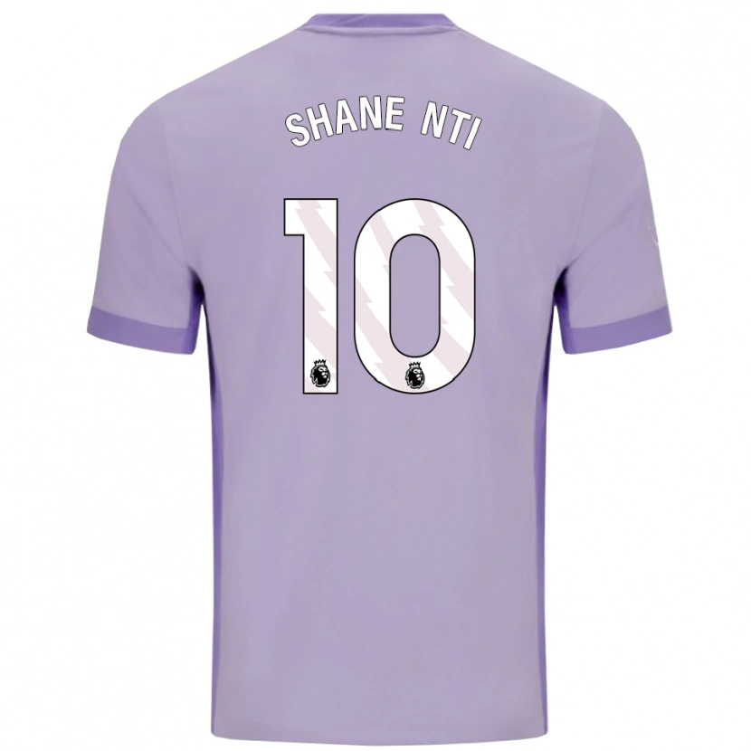 Danxen Femme Maillot Shane Nti #10 Taro Violet Blanc Tenues Extérieur 2025/26 T-Shirt