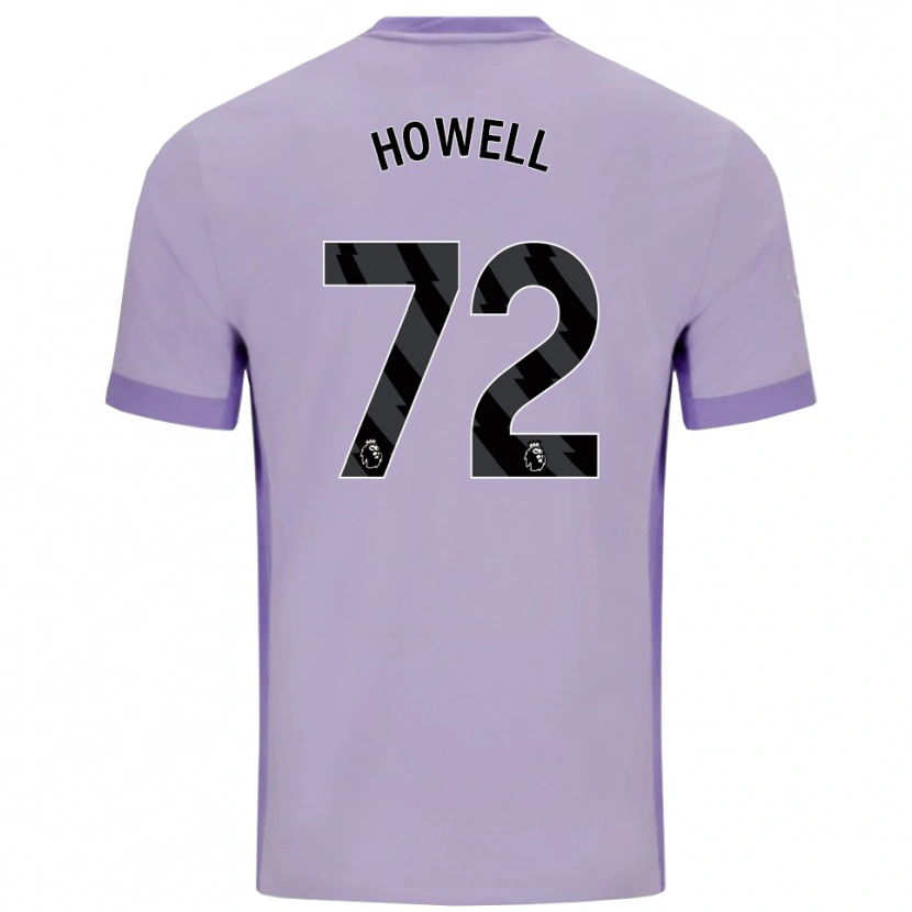 Danxen Femme Maillot Harry Howell #72 Taro Violet Blanc Tenues Extérieur 2025/26 T-Shirt