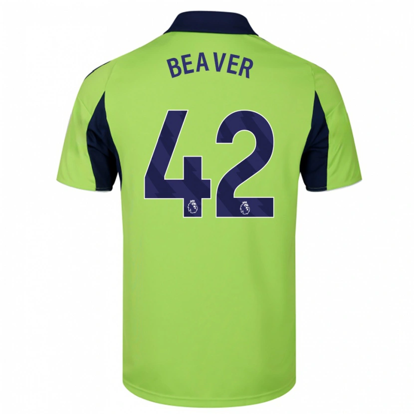 Danxen Femme Maillot Cat Beaver #42 Vert Marine Blanc Tenues Extérieur 2025/26 T-Shirt