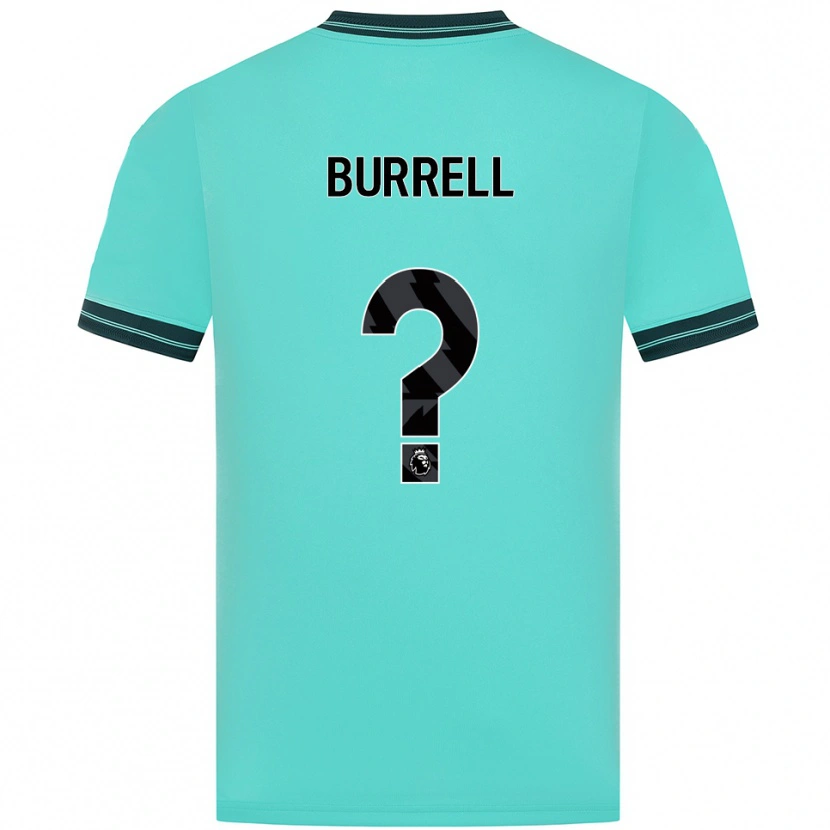 Danxen Femme Maillot Ackeme Francis Burrell #0 Bleu Ciel Vert Tenues Extérieur 2025/26 T-Shirt