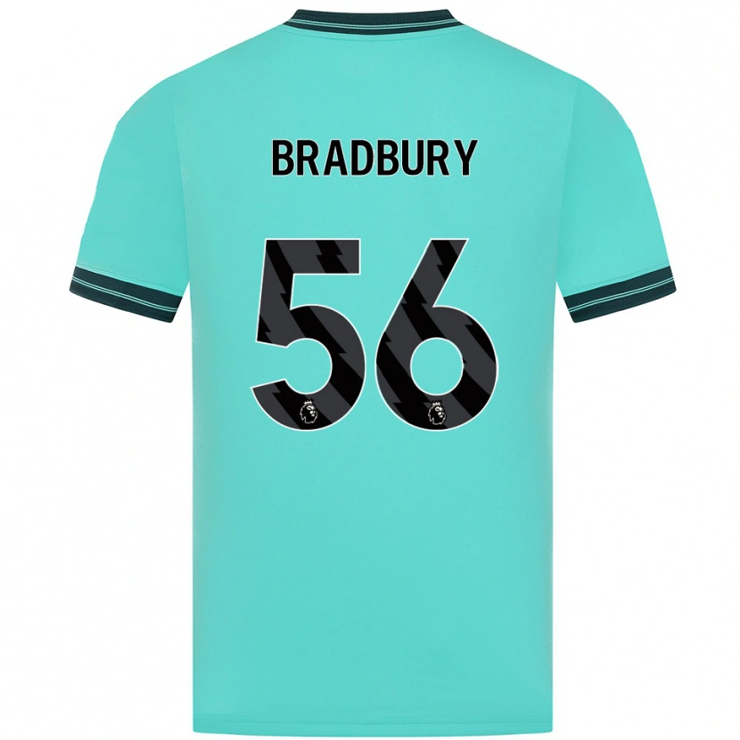 Danxen Femme Maillot Makenzie Bradbury #56 Bleu Ciel Vert Tenues Extérieur 2025/26 T-Shirt