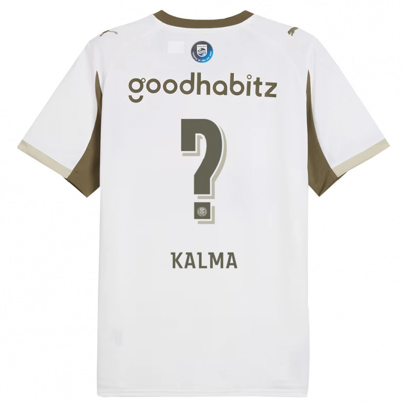 Danxen Femme Maillot Fenna Kalma #0 Blanc Gris Troisieme 2025/26 T-Shirt