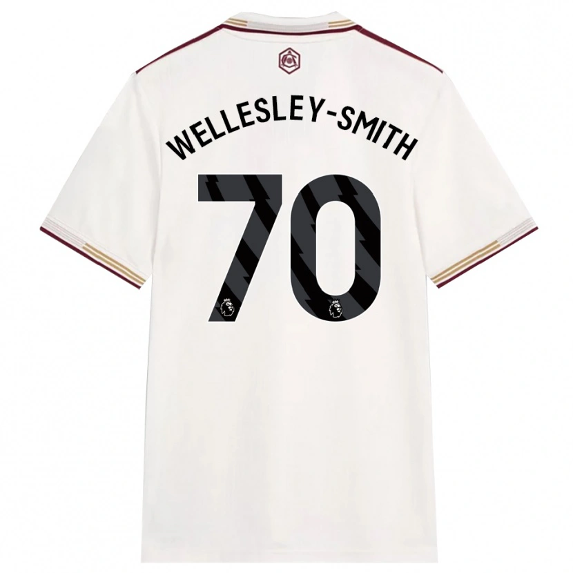 Danxen Femme Maillot Cecily Wellesley-Smith #70 Blanc Cassé Bourgogne Troisieme 2025/26 T-Shirt
