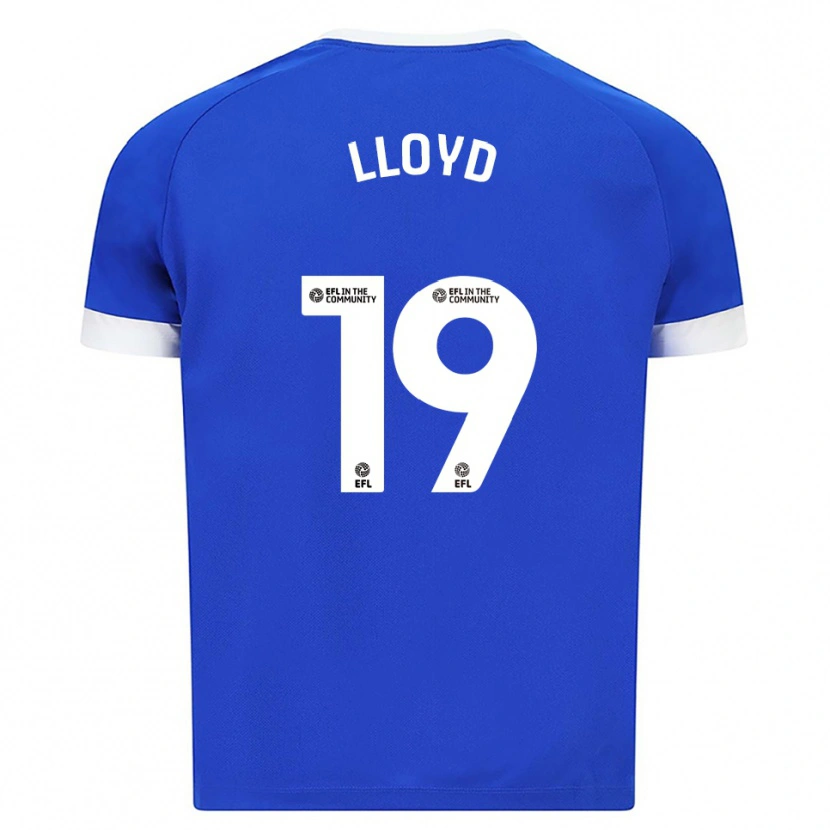 Danxen Enfant Maillot Madison Lloyd #19 Bleu Blanc Tenues Domicile 2025/26 T-Shirt