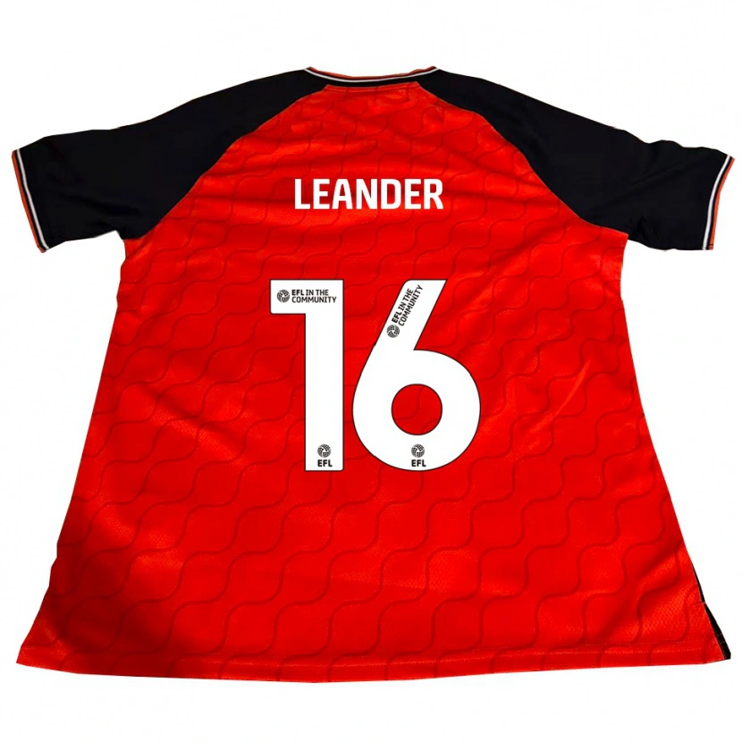 Danxen Enfant Maillot Tsaianne Leander #16 Orange Noir Blanc Tenues Domicile 2025/26 T-Shirt