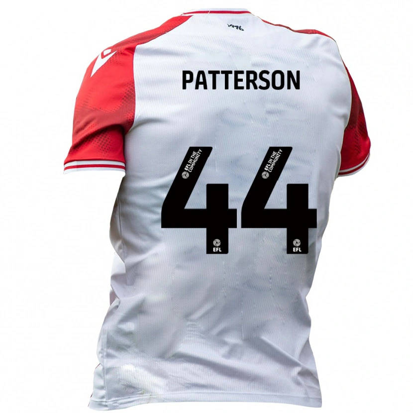 Danxen Enfant Maillot Phoenix Patterson #44 Blanc Rouge Tenues Domicile 2025/26 T-Shirt