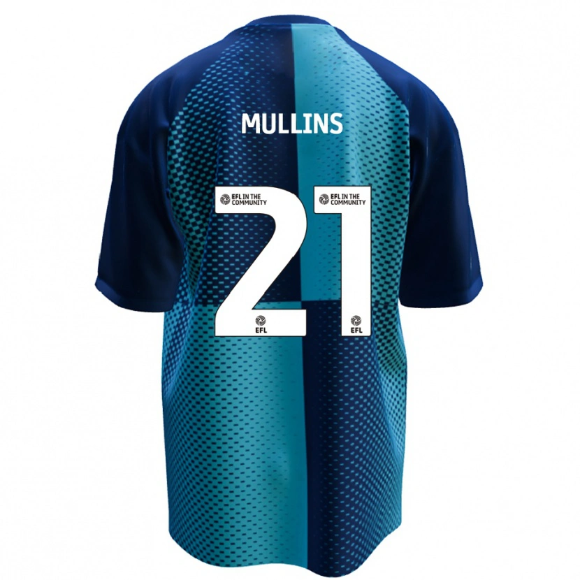 Danxen Enfant Maillot Jamie Mullins #21 Bleu Bleu Ciel Tenues Domicile 2025/26 T-Shirt