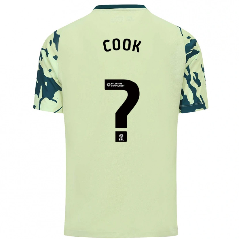 Danxen Enfant Maillot Freddie Cook #0 Vert Foncé Tenues Extérieur 2025/26 T-Shirt