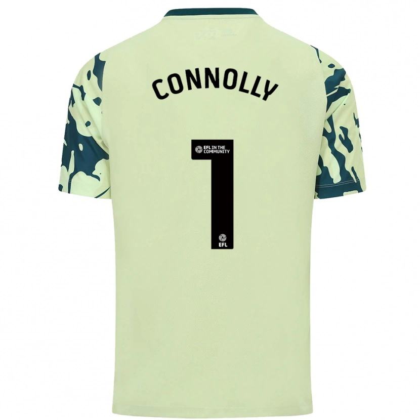 Danxen Enfant Maillot Daisy Connolly #1 Vert Foncé Tenues Extérieur 2025/26 T-Shirt