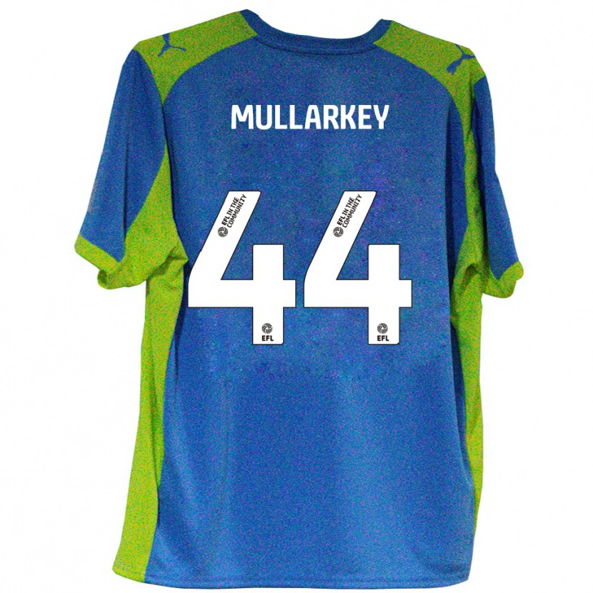 Danxen Enfant Maillot Toby Mullarkey #44 Bleu Ciel Jaune Tenues Extérieur 2025/26 T-Shirt