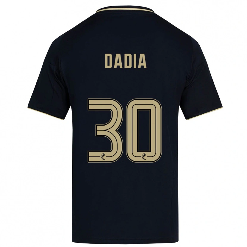 Danxen Enfant Maillot Or Dadia #30 Marine Or Tenues Extérieur 2025/26 T-Shirt