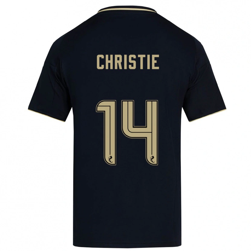 Danxen Enfant Maillot Mya Christie #14 Marine Or Tenues Extérieur 2025/26 T-Shirt
