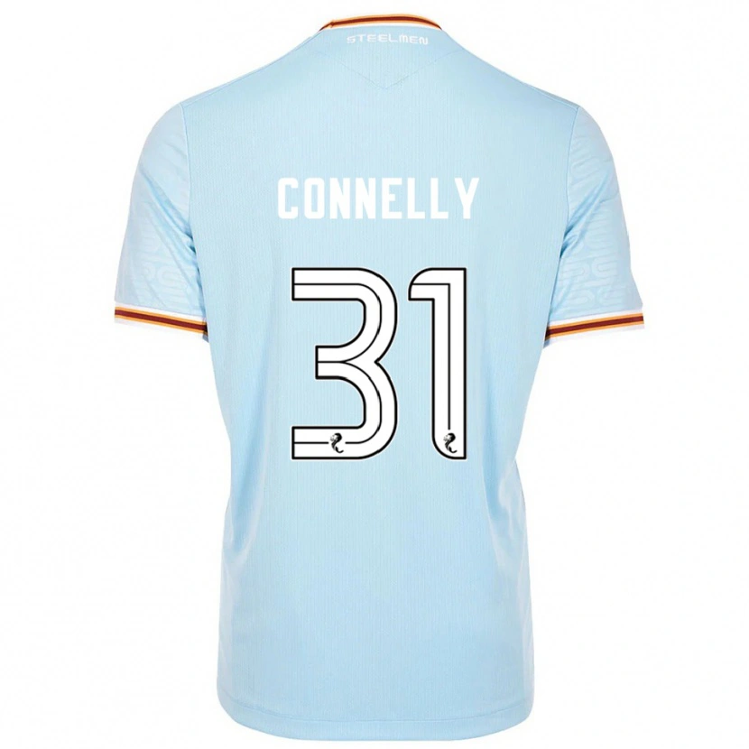Danxen Enfant Maillot Matty Connelly #31 Bleu Ciel Tenues Extérieur 2025/26 T-Shirt