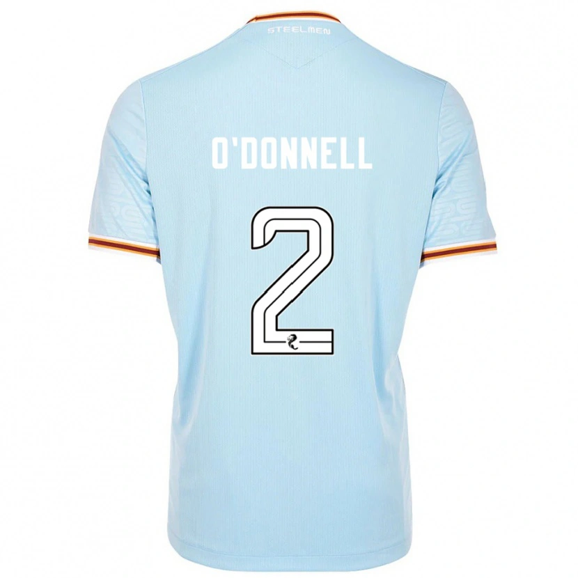 Danxen Enfant Maillot Stephen O'donnell #2 Bleu Ciel Tenues Extérieur 2025/26 T-Shirt