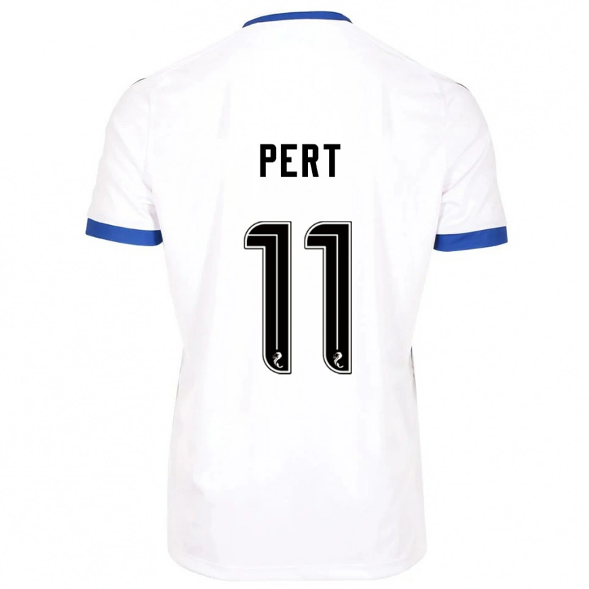 Danxen Enfant Maillot Bailey Pert #11 Blanc Bleu Tenues Extérieur 2025/26 T-Shirt