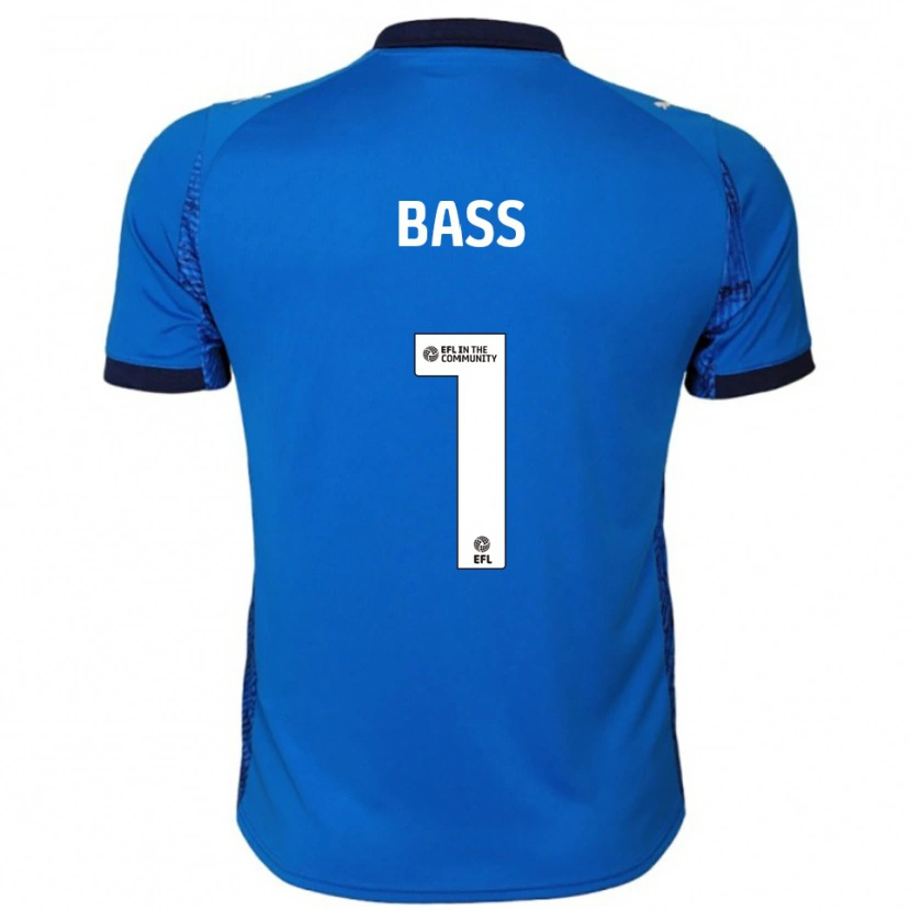 Danxen Homme Maillot Alex Bass #1 Bleu Blanc Tenues Domicile 2025/26 T-Shirt
