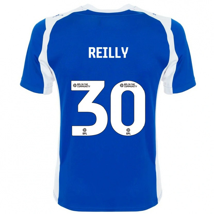 Danxen Homme Maillot Jack Reilly #30 Bleu Blanc Tenues Domicile 2025/26 T-Shirt