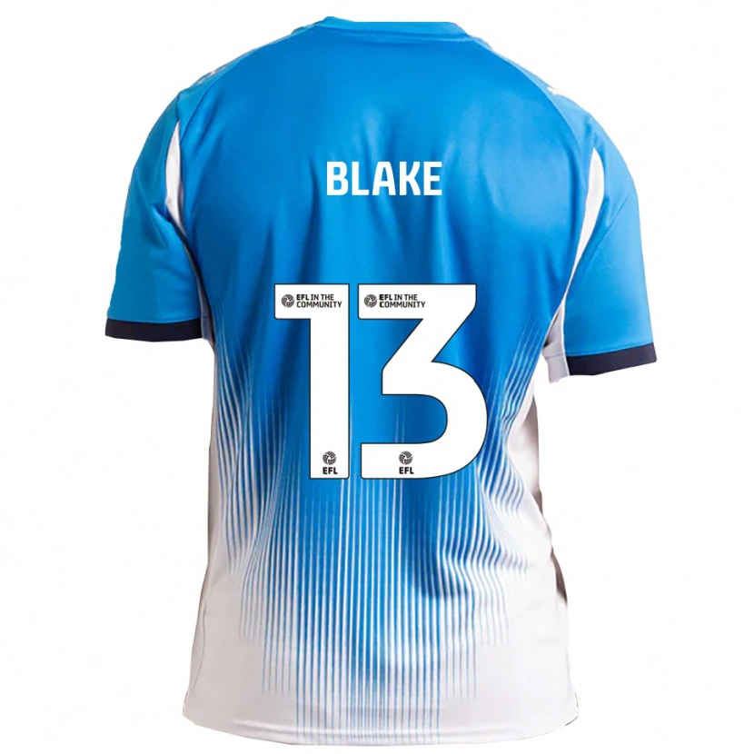 Danxen Homme Maillot Billy Blake #13 Bleu Blanc Tenues Domicile 2025/26 T-Shirt