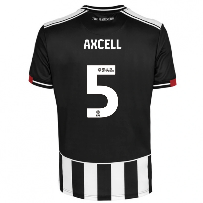 Danxen Homme Maillot Finley Axcell #5 Noir Blanc Rouge Tenues Domicile 2025/26 T-Shirt