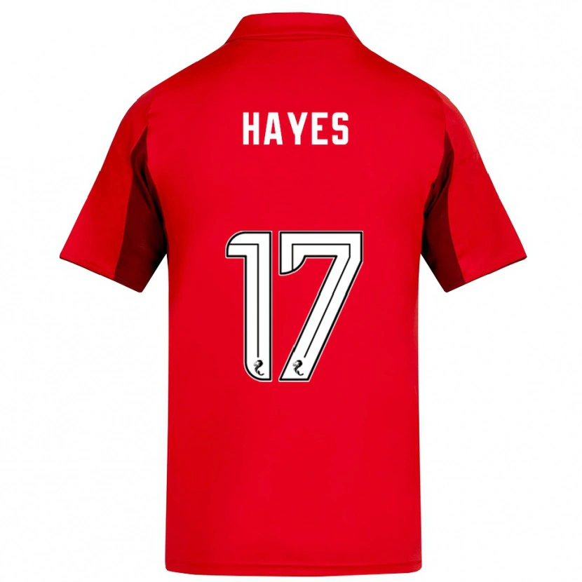 Danxen Homme Maillot Jonny Hayes #17 Rouge Bordeaux Tenues Domicile 2025/26 T-Shirt