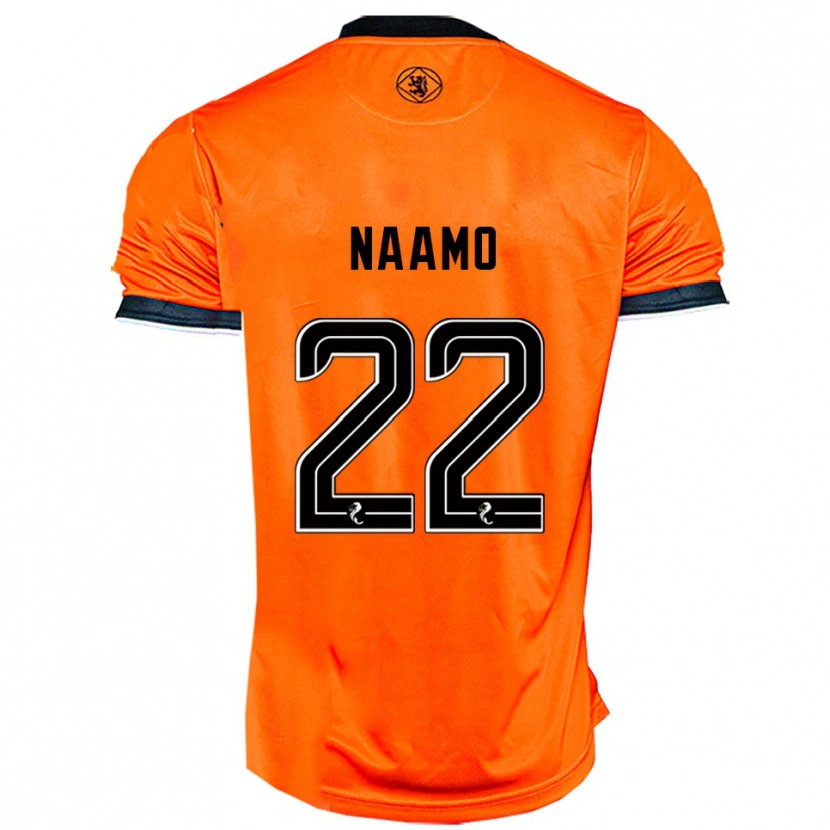 Danxen Homme Maillot Dario Naamo #22 Orange Noir Tenues Domicile 2025/26 T-Shirt