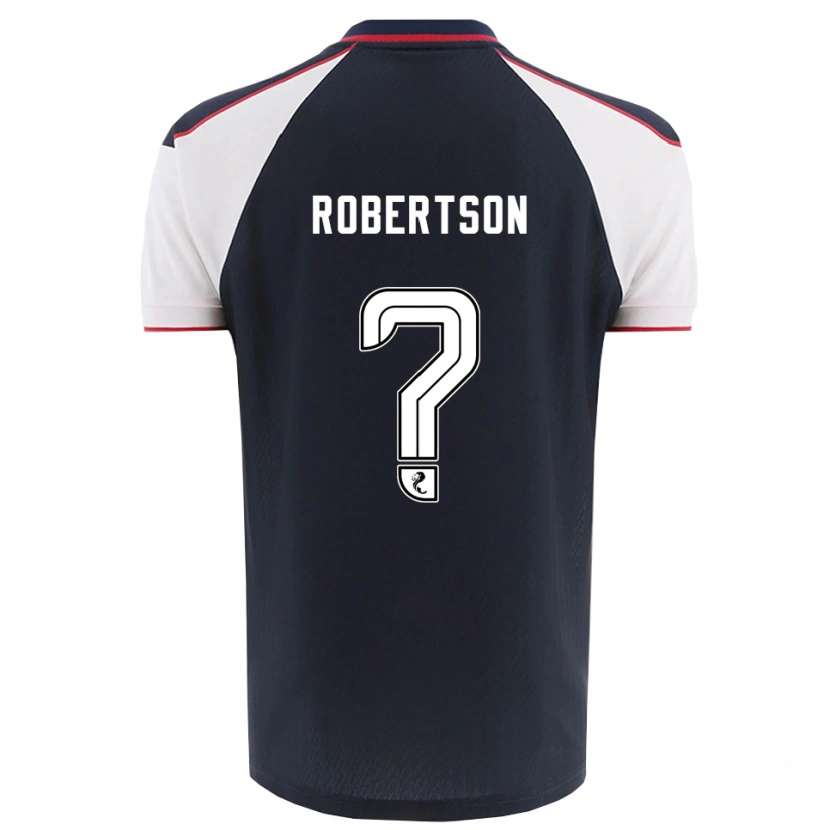 Danxen Homme Maillot Erin Robertson #0 Marine Blanc Tenues Domicile 2025/26 T-Shirt