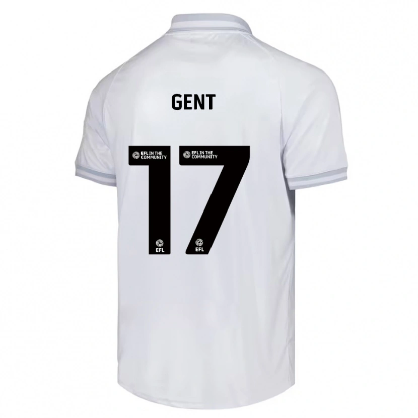 Danxen Homme Maillot Georgie Gent #17 Blanc Gris Noir Tenues Extérieur 2025/26 T-Shirt