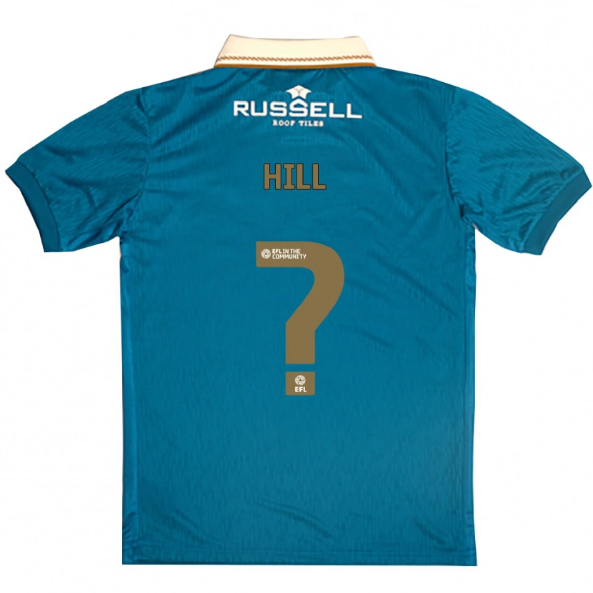 Danxen Homme Maillot Tommy Hill #0 Bleu Ciel Blanc Tenues Extérieur 2025/26 T-Shirt