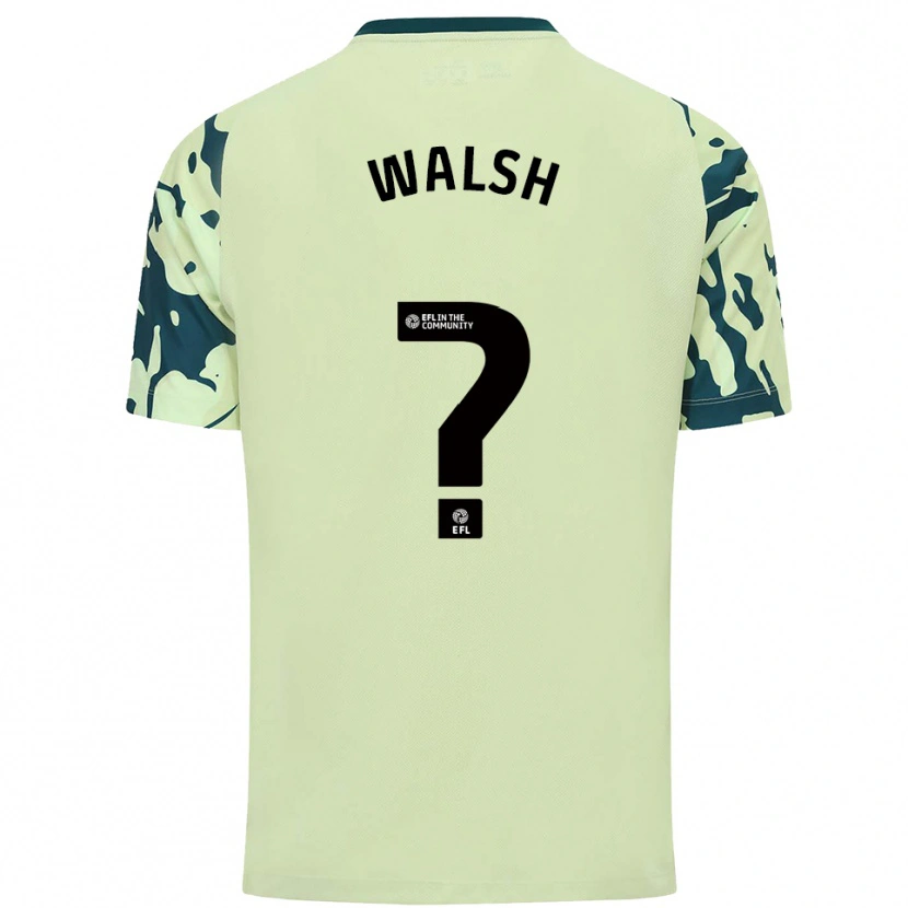 Danxen Homme Maillot Oliver Walsh #0 Vert Foncé Tenues Extérieur 2025/26 T-Shirt