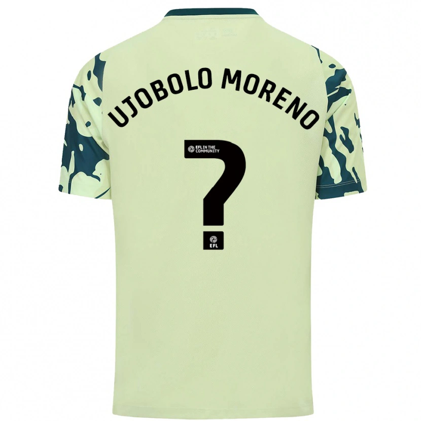 Danxen Homme Maillot Sergeant Moreno #0 Vert Foncé Tenues Extérieur 2025/26 T-Shirt