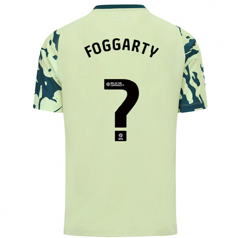Danxen Homme Maillot Corey Foggarty #0 Vert Foncé Tenues Extérieur 2025/26 T-Shirt