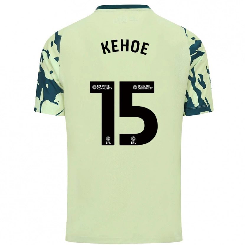 Danxen Homme Maillot Molly Kehoe #15 Vert Foncé Tenues Extérieur 2025/26 T-Shirt