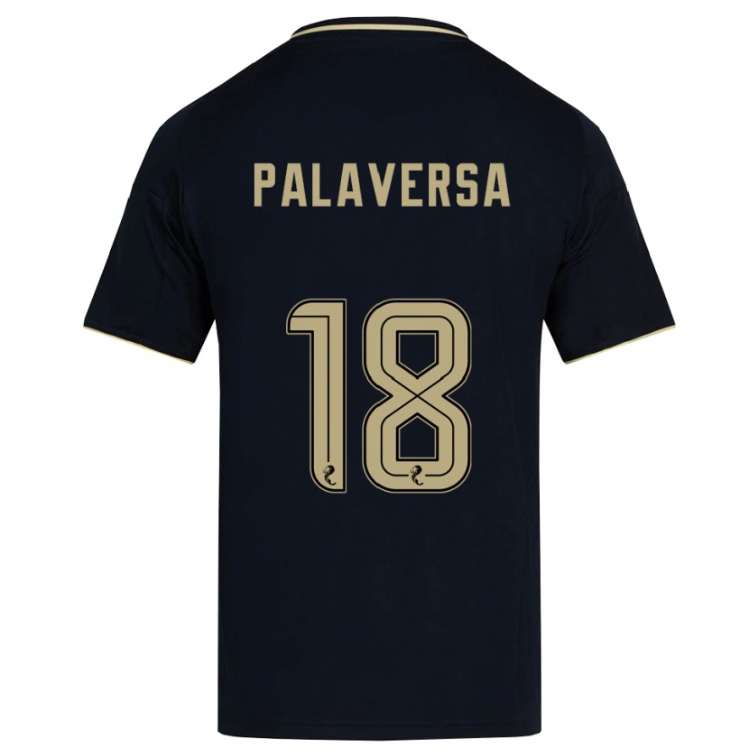 Danxen Homme Maillot Ante Palaversa #18 Marine Or Tenues Extérieur 2025/26 T-Shirt