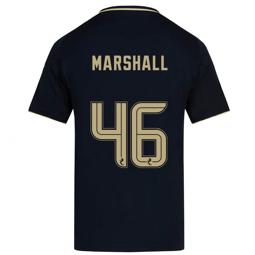 Danxen Homme Maillot Findlay Marshall #46 Marine Or Tenues Extérieur 2025/26 T-Shirt