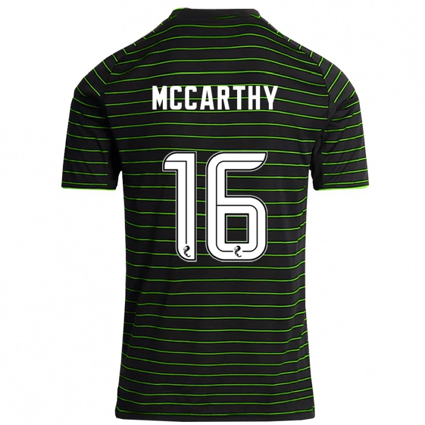Danxen Homme Maillot James Mccarthy #16 Noir Vert Tenues Extérieur 2025/26 T-Shirt