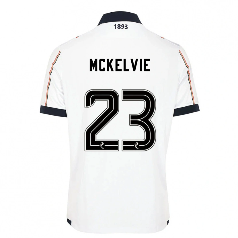 Danxen Homme Maillot Lewis Mckelvie #23 Blanc Marine Rouge Tenues Extérieur 2025/26 T-Shirt