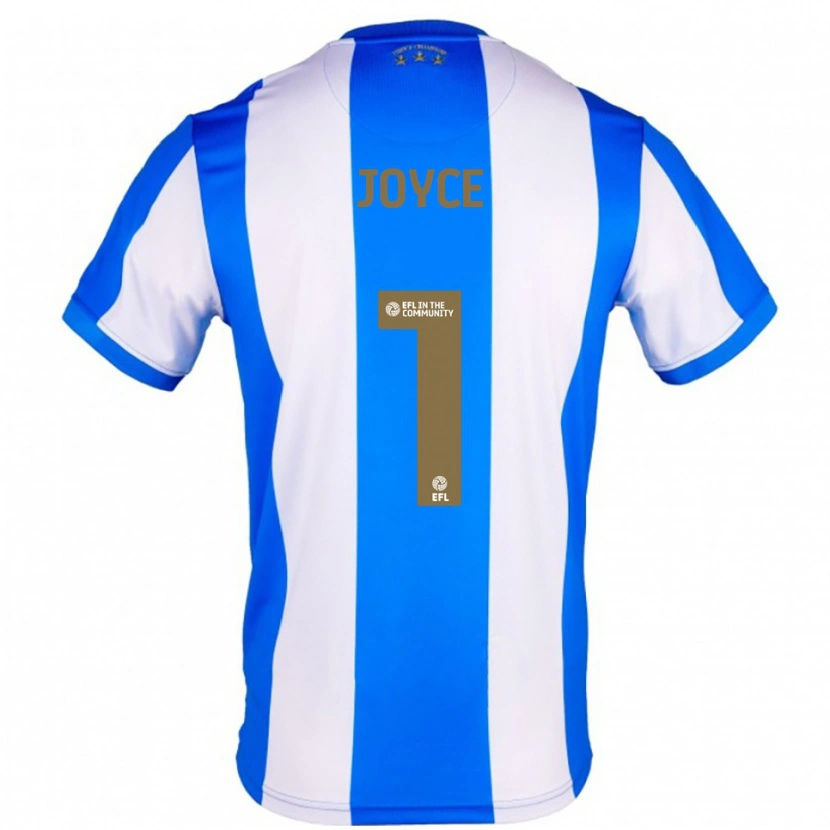 Danxen Femme Maillot Lauren Joyce #1 Bleu Blanc Tenues Domicile 2025/26 T-Shirt